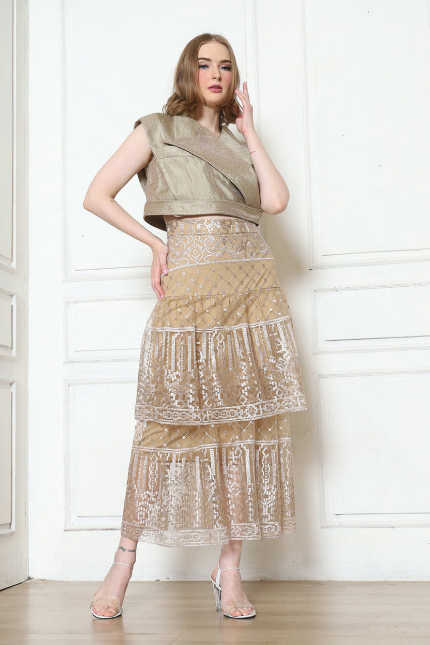 Bloom et Champs Rok Susun/Outer Crop Emas