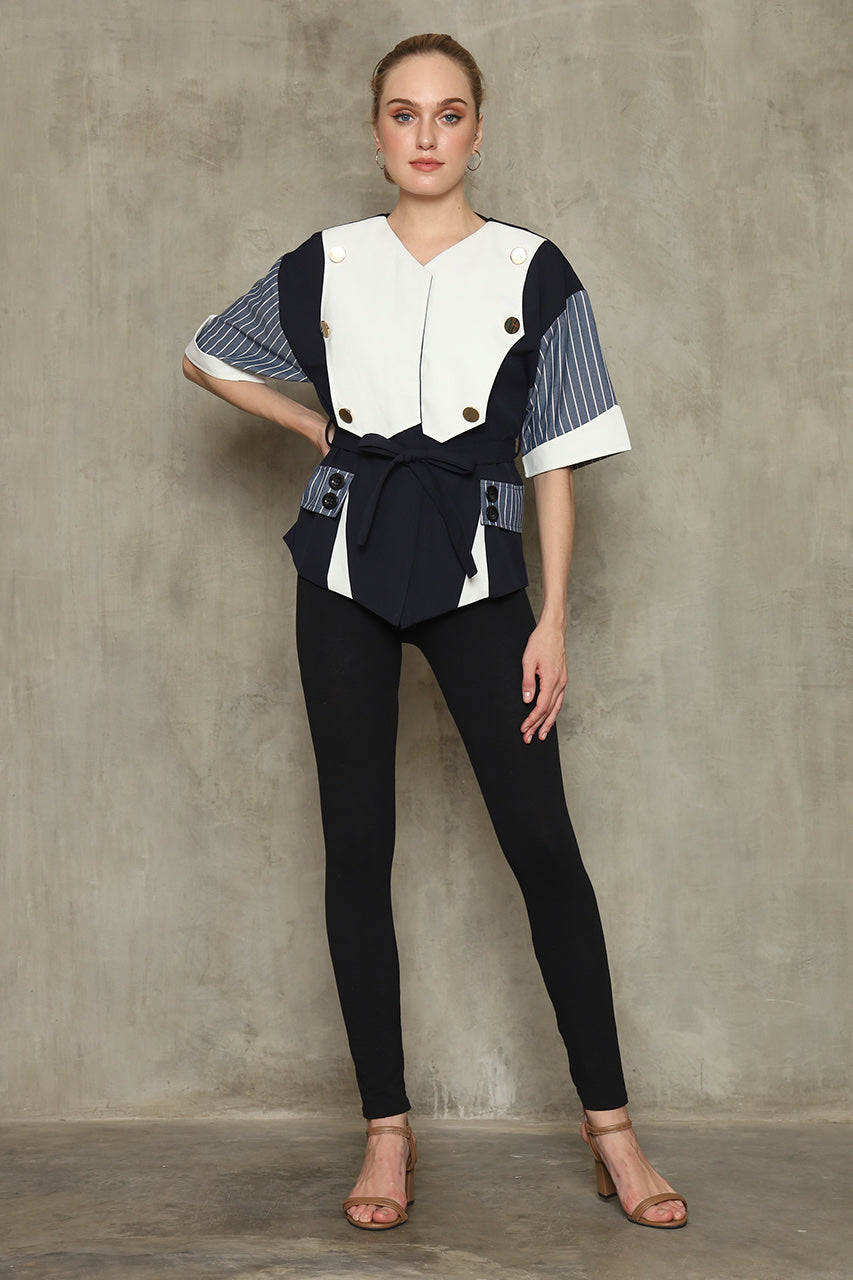 Bloom et Champs Kemeja Kancing Hitam