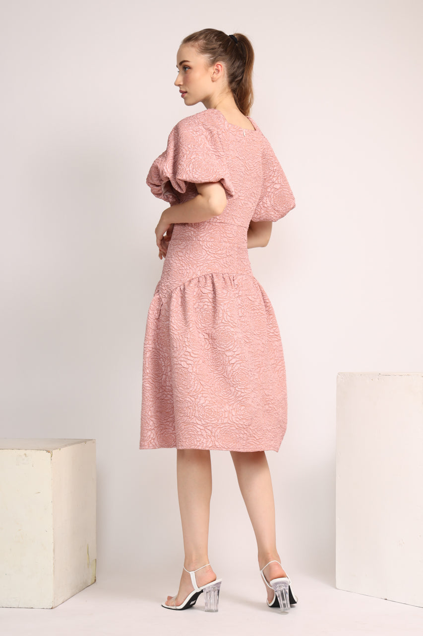Bloom et Champs Dress Embossed Floral