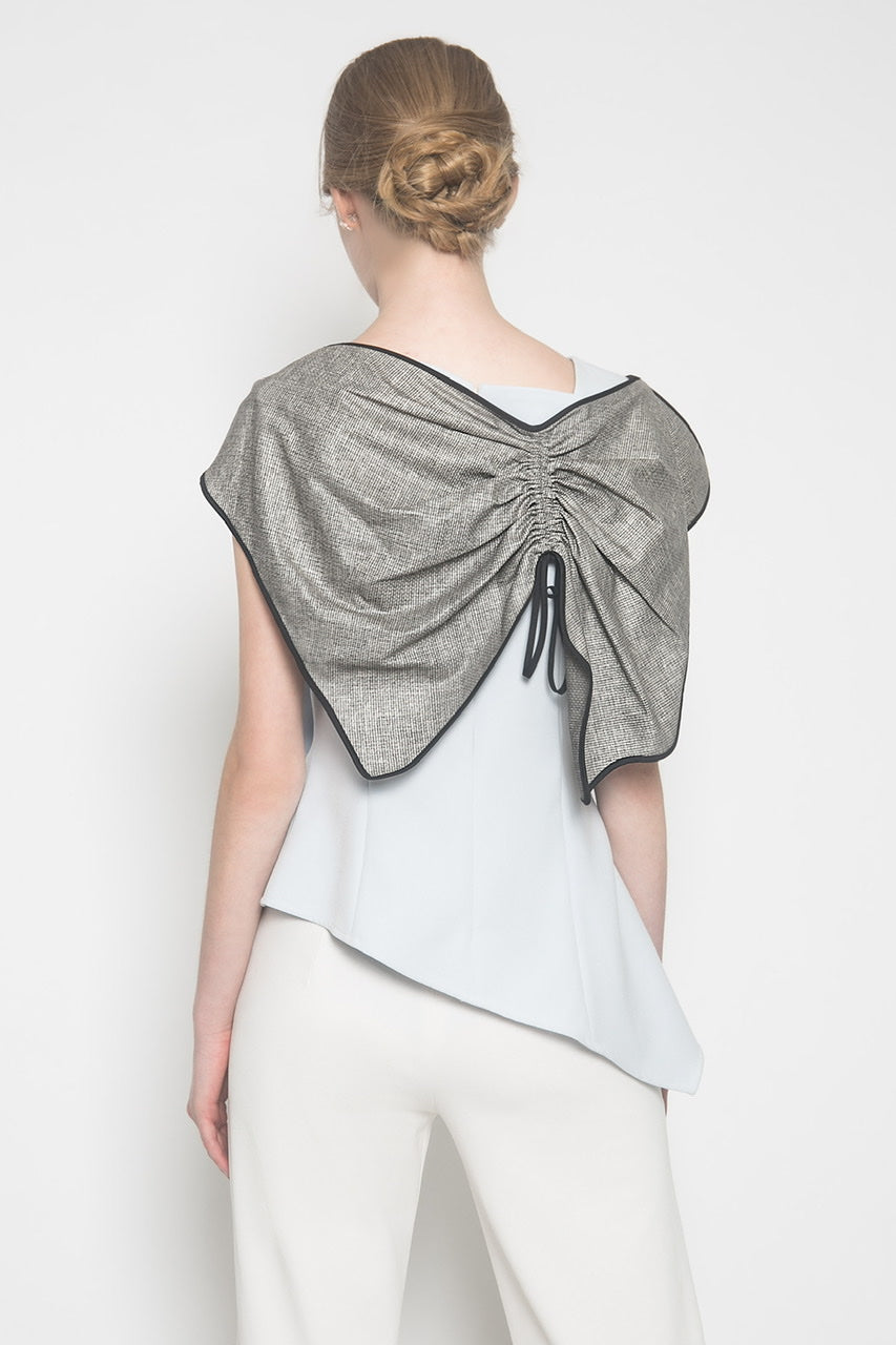 Top Serut Baby Blue