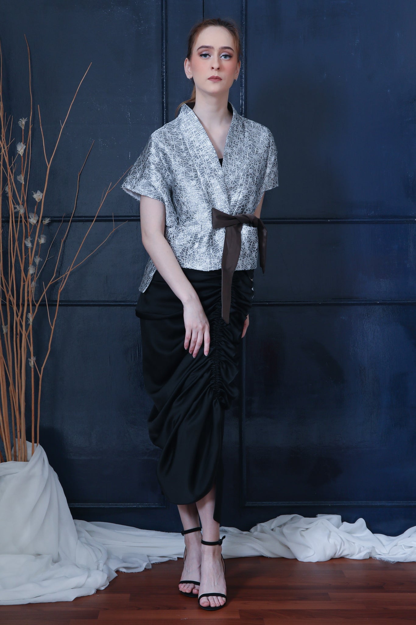 TOP KIMONO GLITTER
