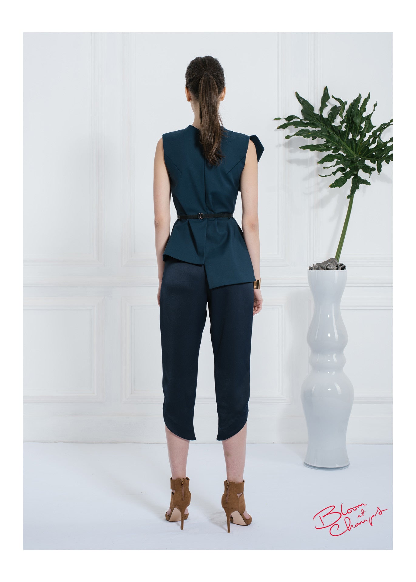 Navy Kaku Top