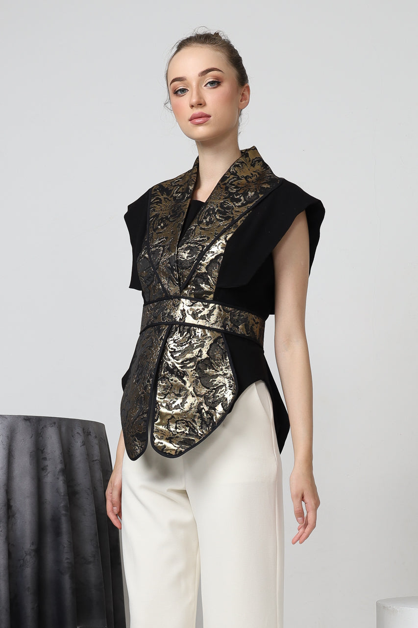 Bloom et Champs Blazer Kipas Gold