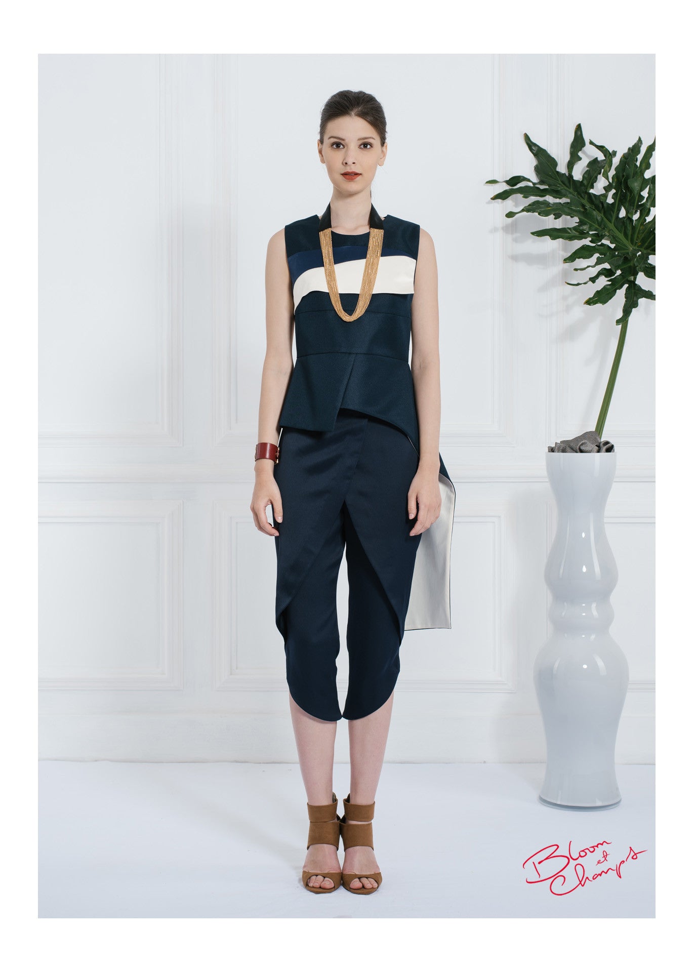 Blue Gradation Top