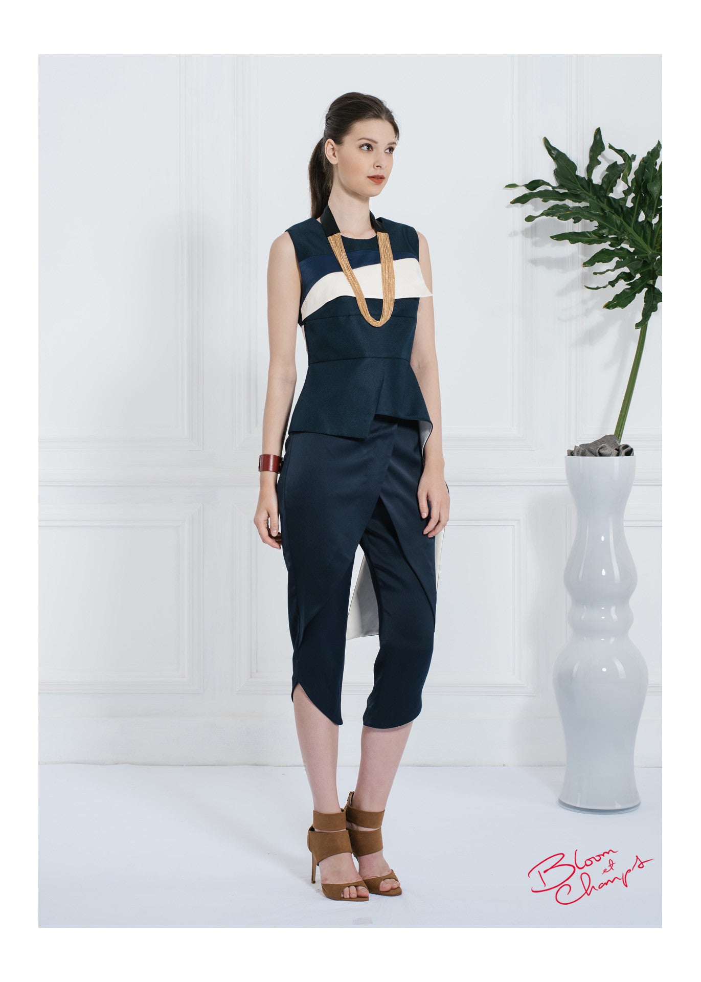 Blue Gradation Top