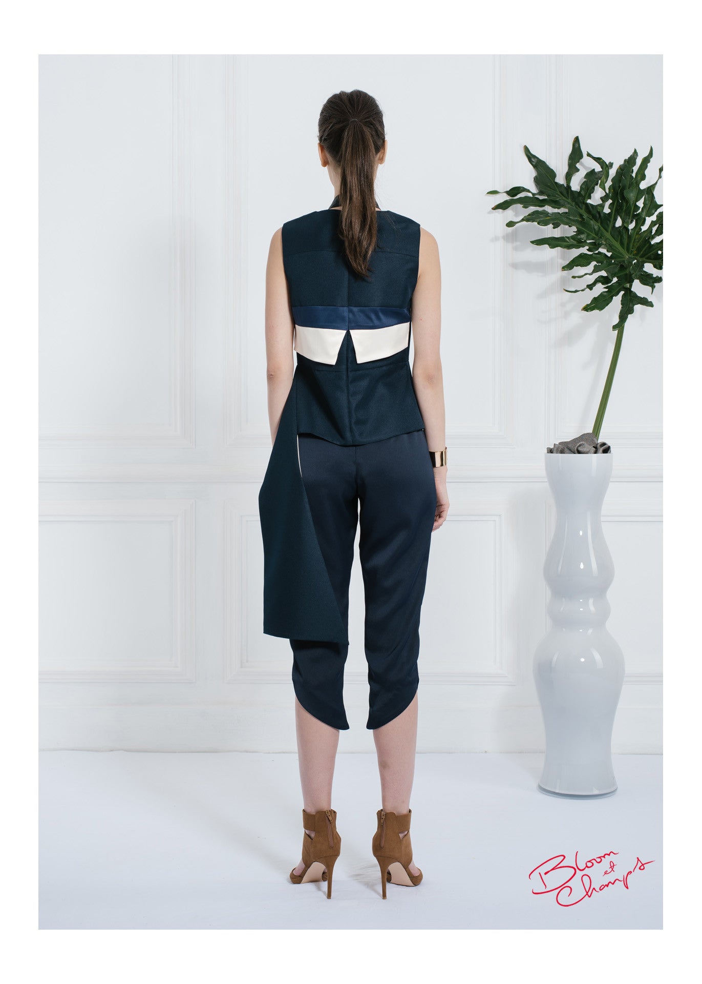 Blue Gradation Top