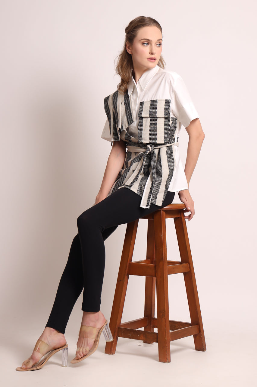 Bloom et Champs Kemeja Zebra Tweed