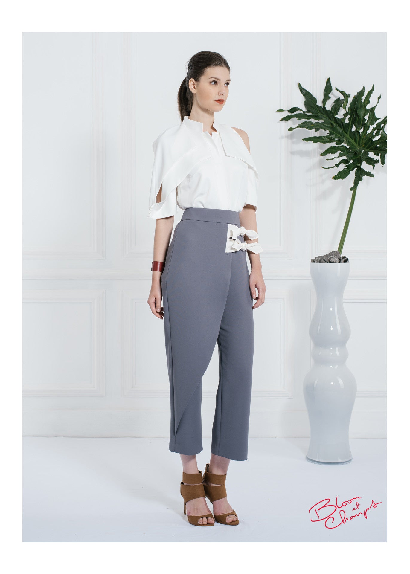 Open Shoulder Shirt