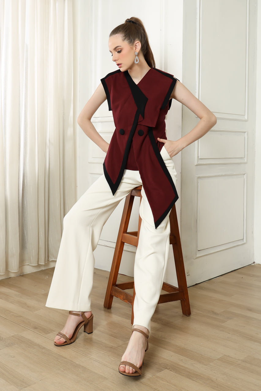 Bloom et Champs Maroon Tuxedo