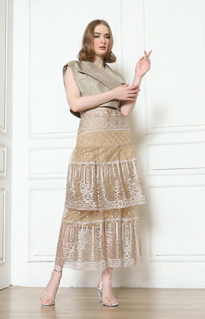 Bloom et Champs Rok Susun/Outer Crop Emas