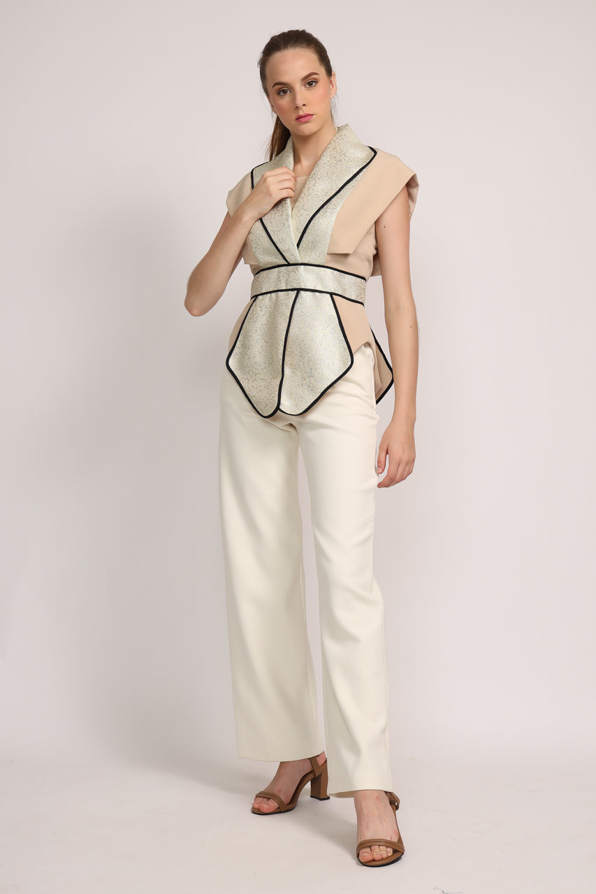 Bloom et Champs Blazer Kipas Beige