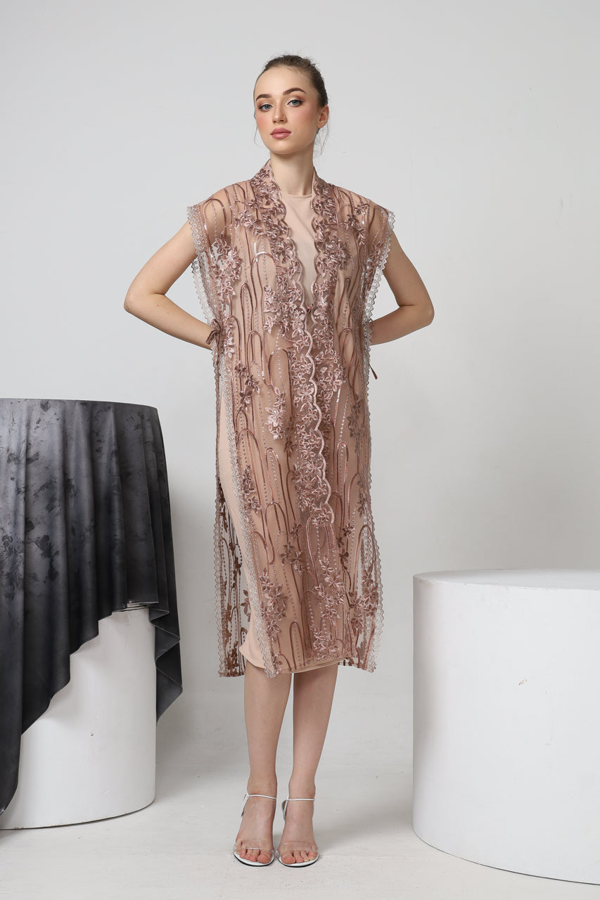 Bloom et Champs Dress Bombay Sequinned