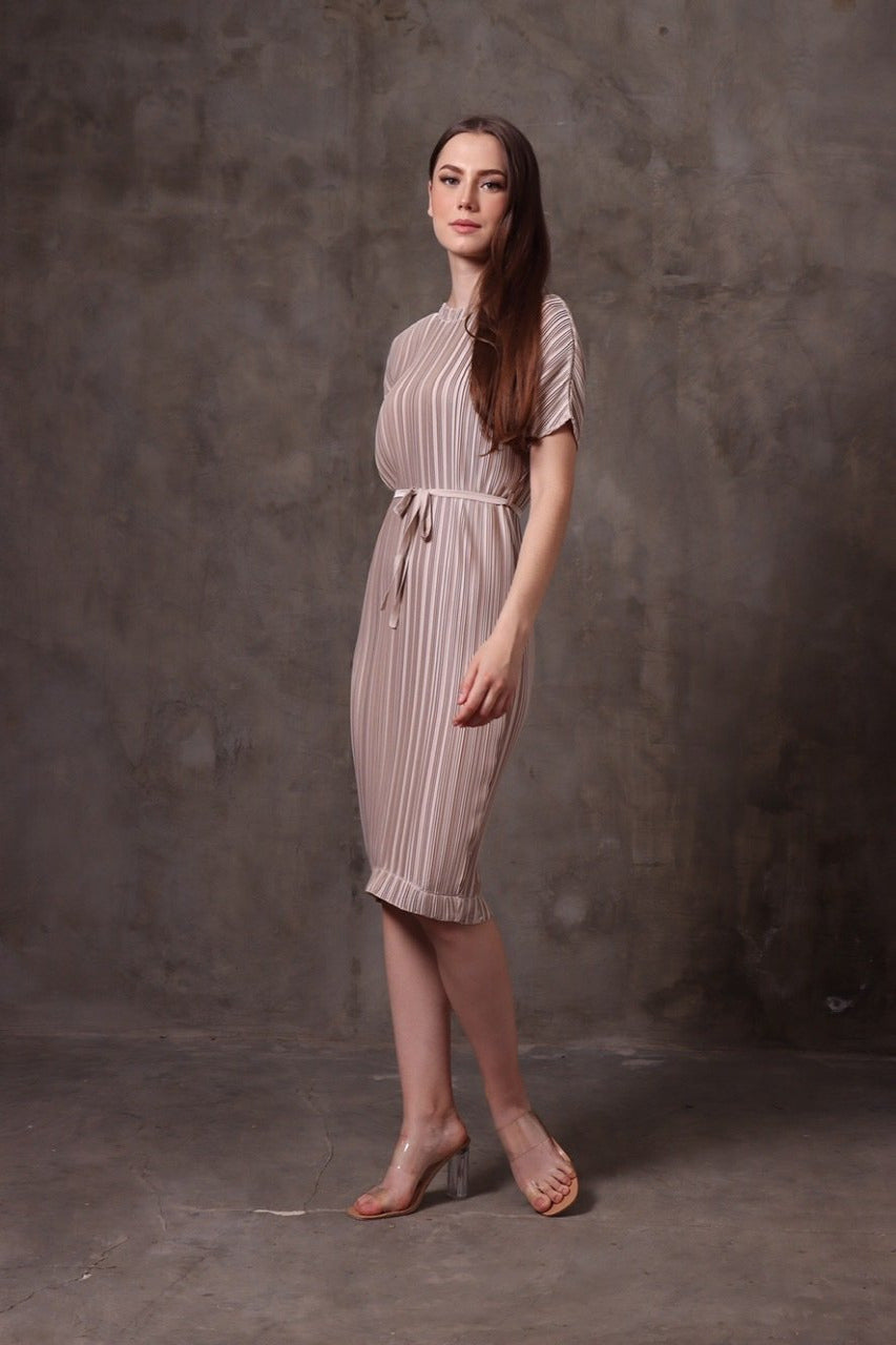 Bloom Lazy Pleats Dress