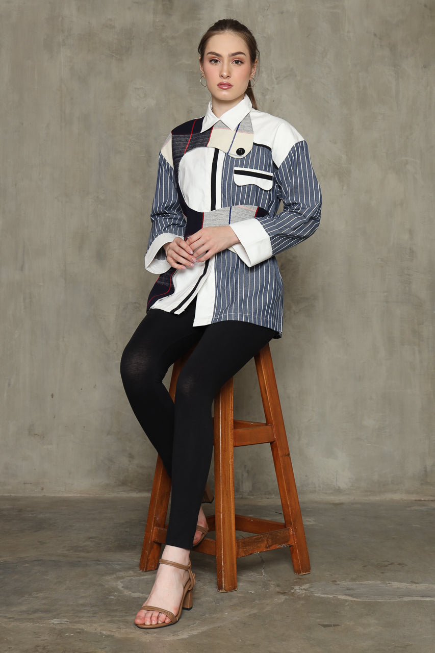 Bloom et Champs Kemeja Lengkung