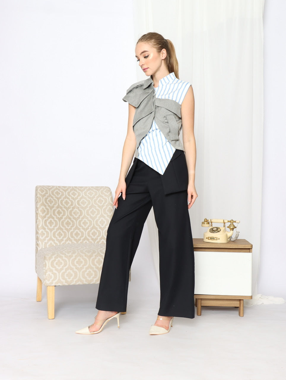 Bloom Top Salur Origami