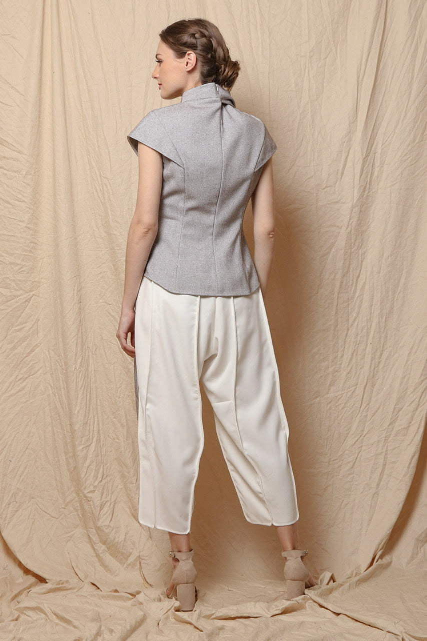 Scarf Selimut Top Greyish Brown