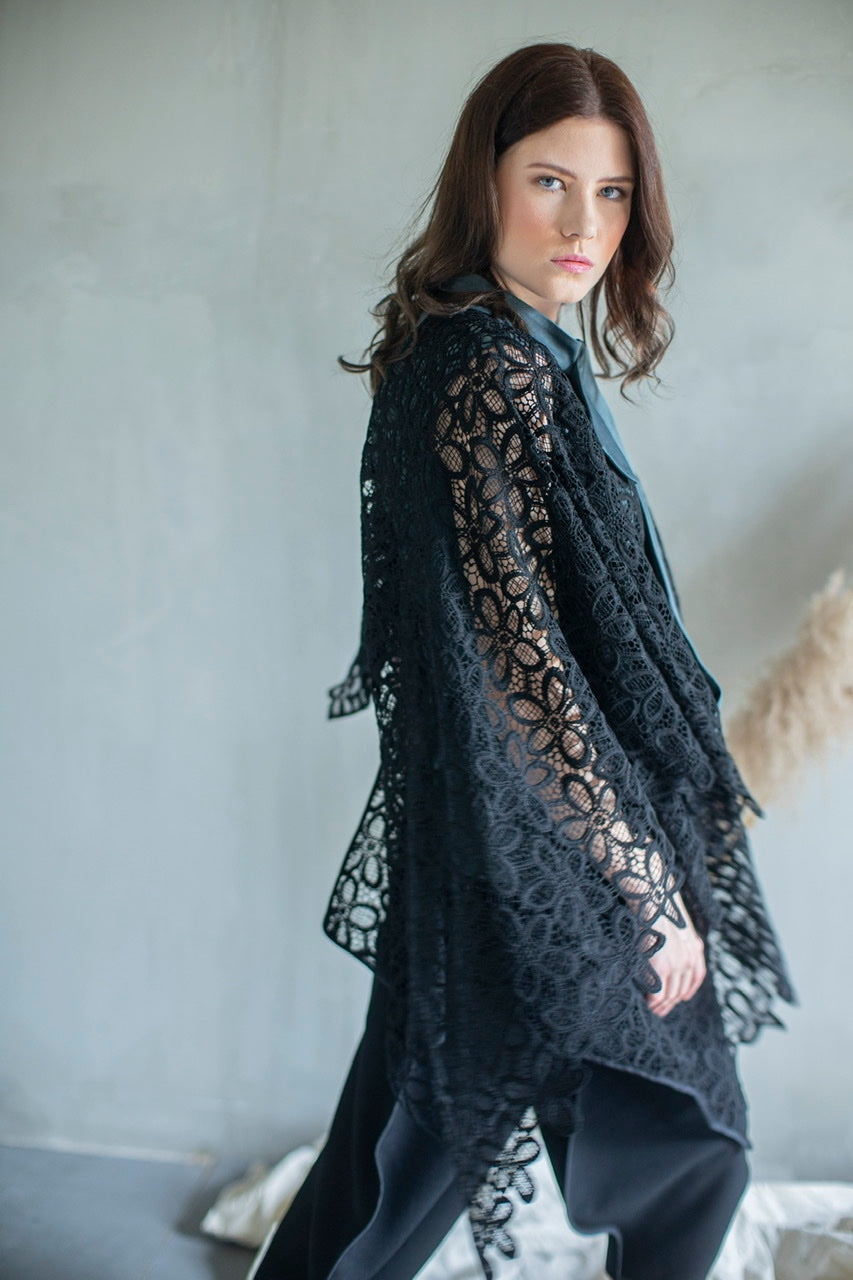 Top Brukat Olive