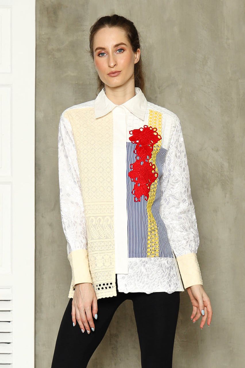 Bloom et Champs Kemeja Valentine Beige