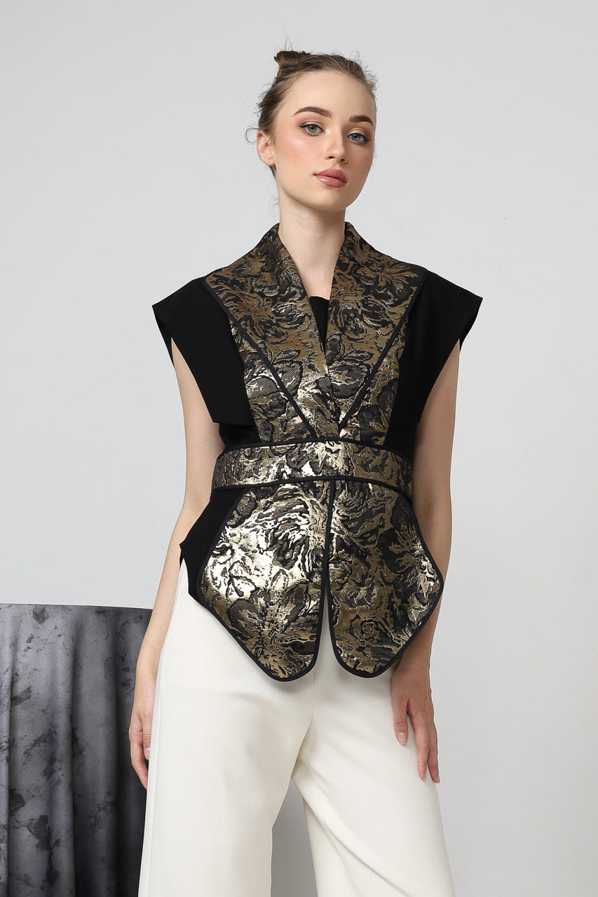 Bloom et Champs Blazer Kipas Gold