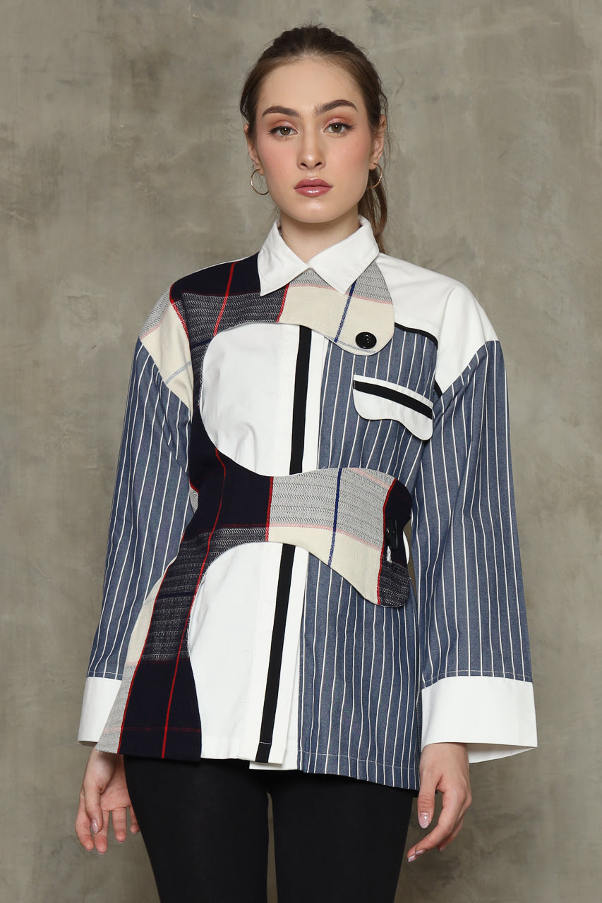 Bloom et Champs Kemeja Lengkung