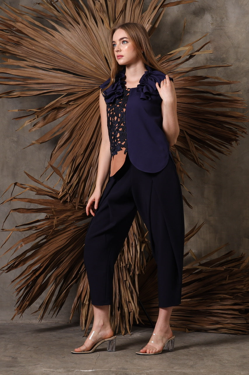 Bloom et Champs Top Kerah Kerut