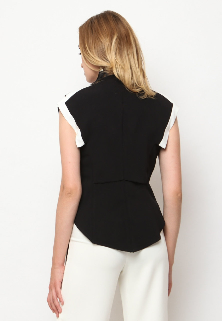 Top Tuxedo Hitam
