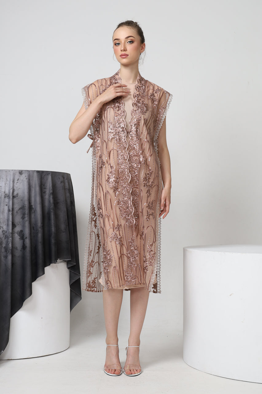 Bloom et Champs Dress Bombay Sequinned