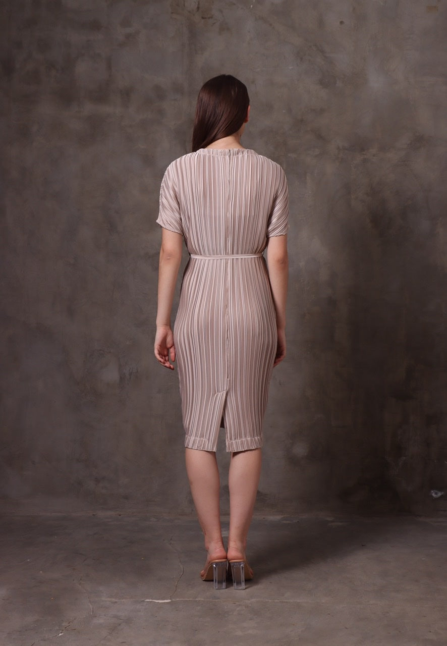 Bloom Lazy Pleats Dress