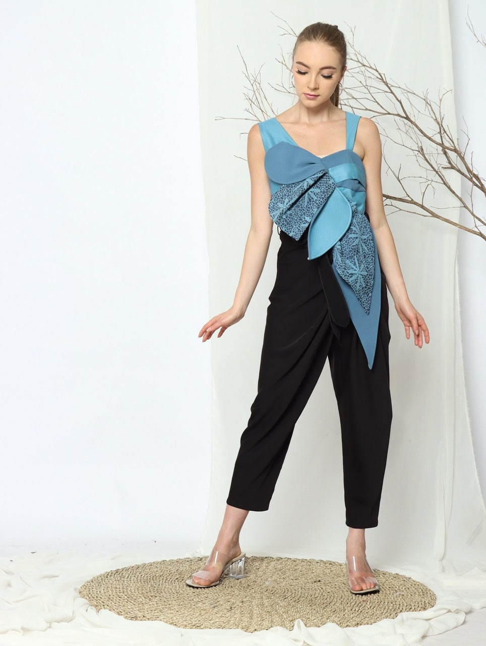 Bloom et Champs Romper Biru Daun