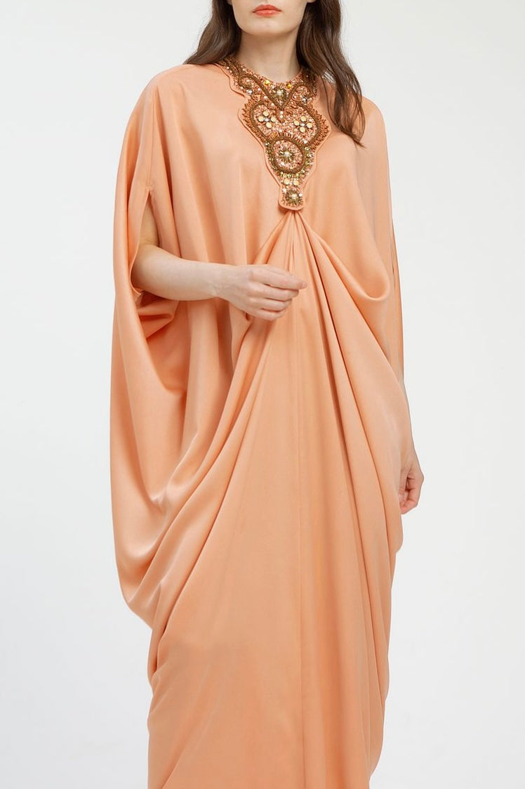 Bloom et Champs Hand Beading Kaftan