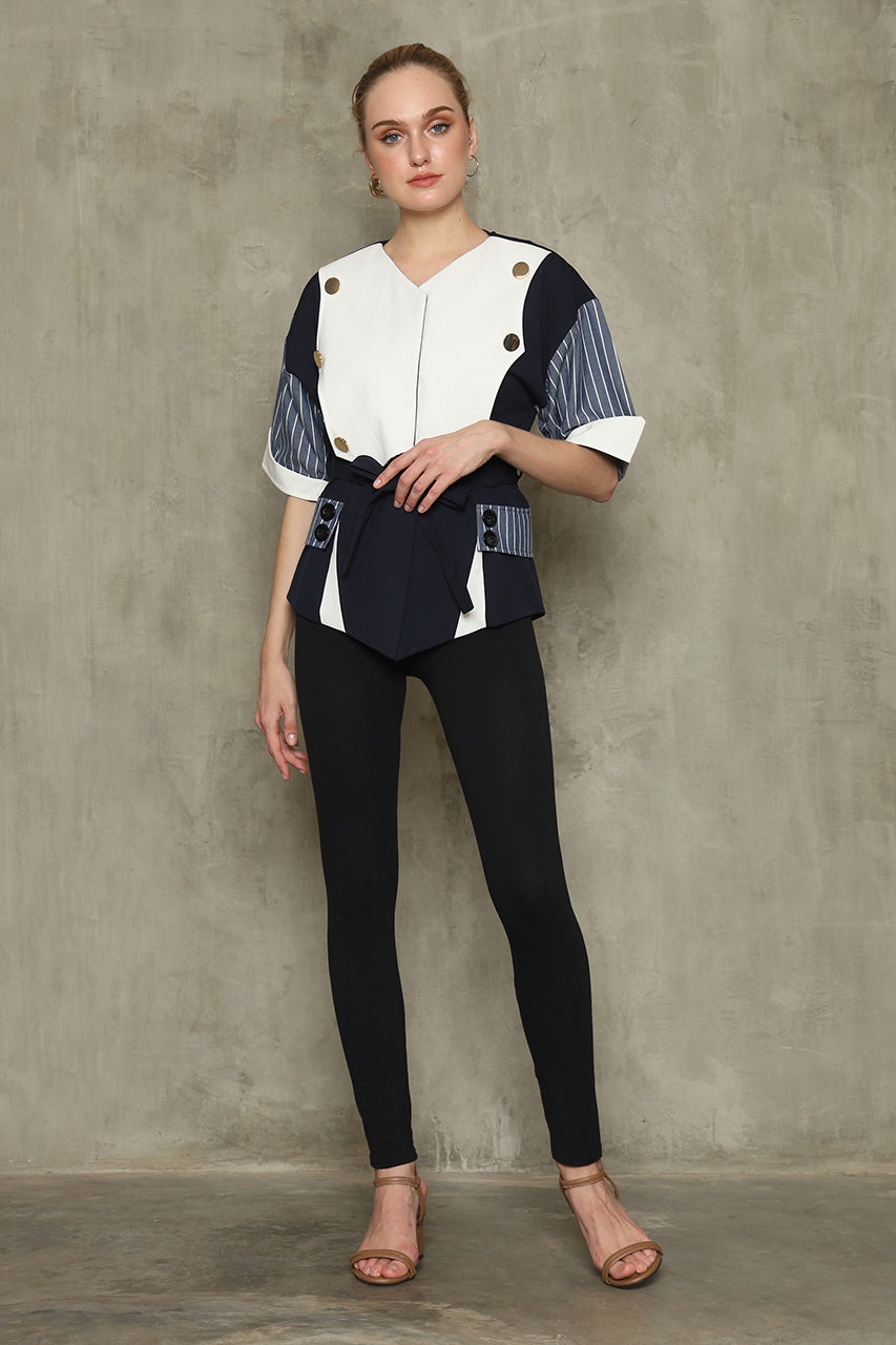 Bloom et Champs Kemeja Kancing Hitam