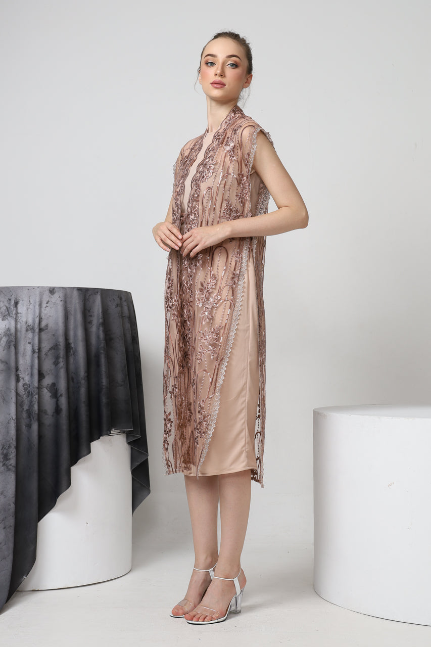 Bloom et Champs Dress Bombay Sequinned