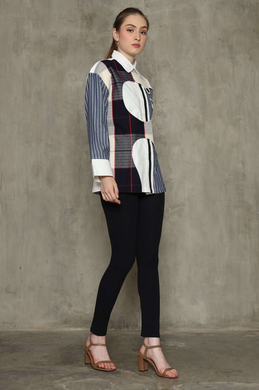 Bloom et Champs Kemeja Lengkung