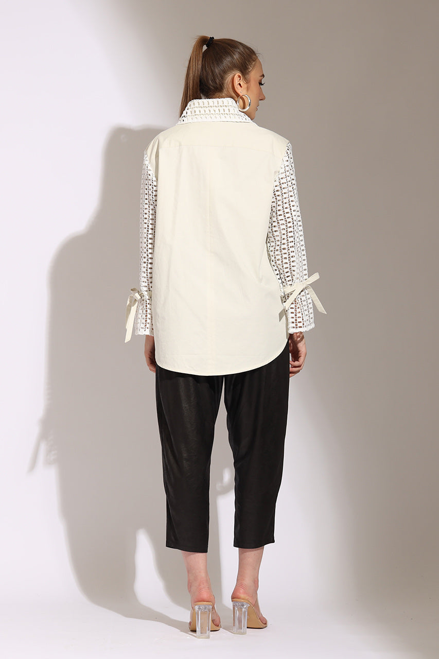 Bloom et Champs Kemeja Brukat Kotak