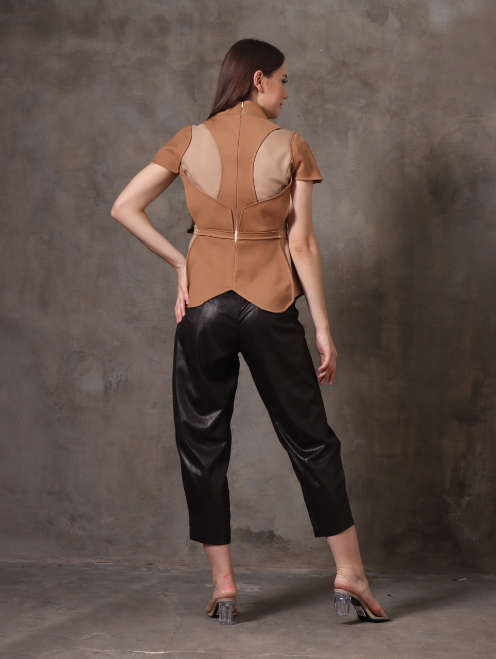 Bloom et Champs Blouse Peplum Kancing Salem