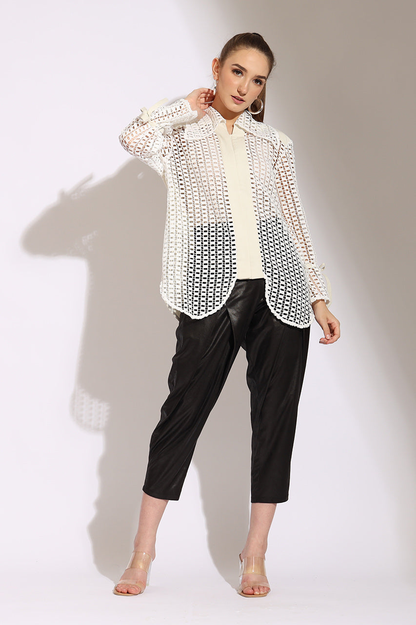 Bloom et Champs Kemeja Brukat Kotak