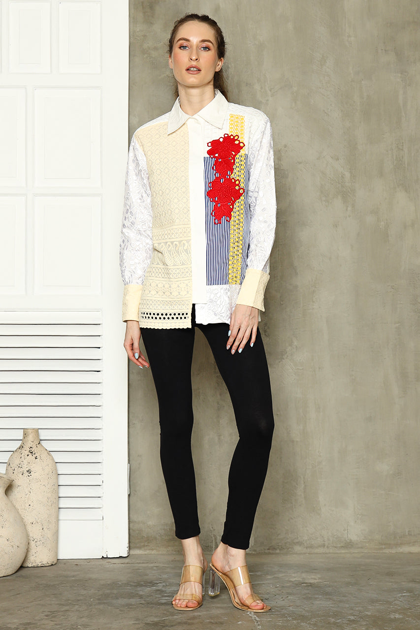 Bloom et Champs Kemeja Valentine Beige