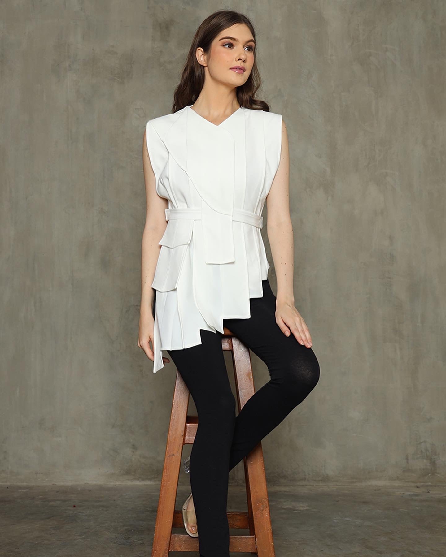 Bloom et Champs Snow White Top