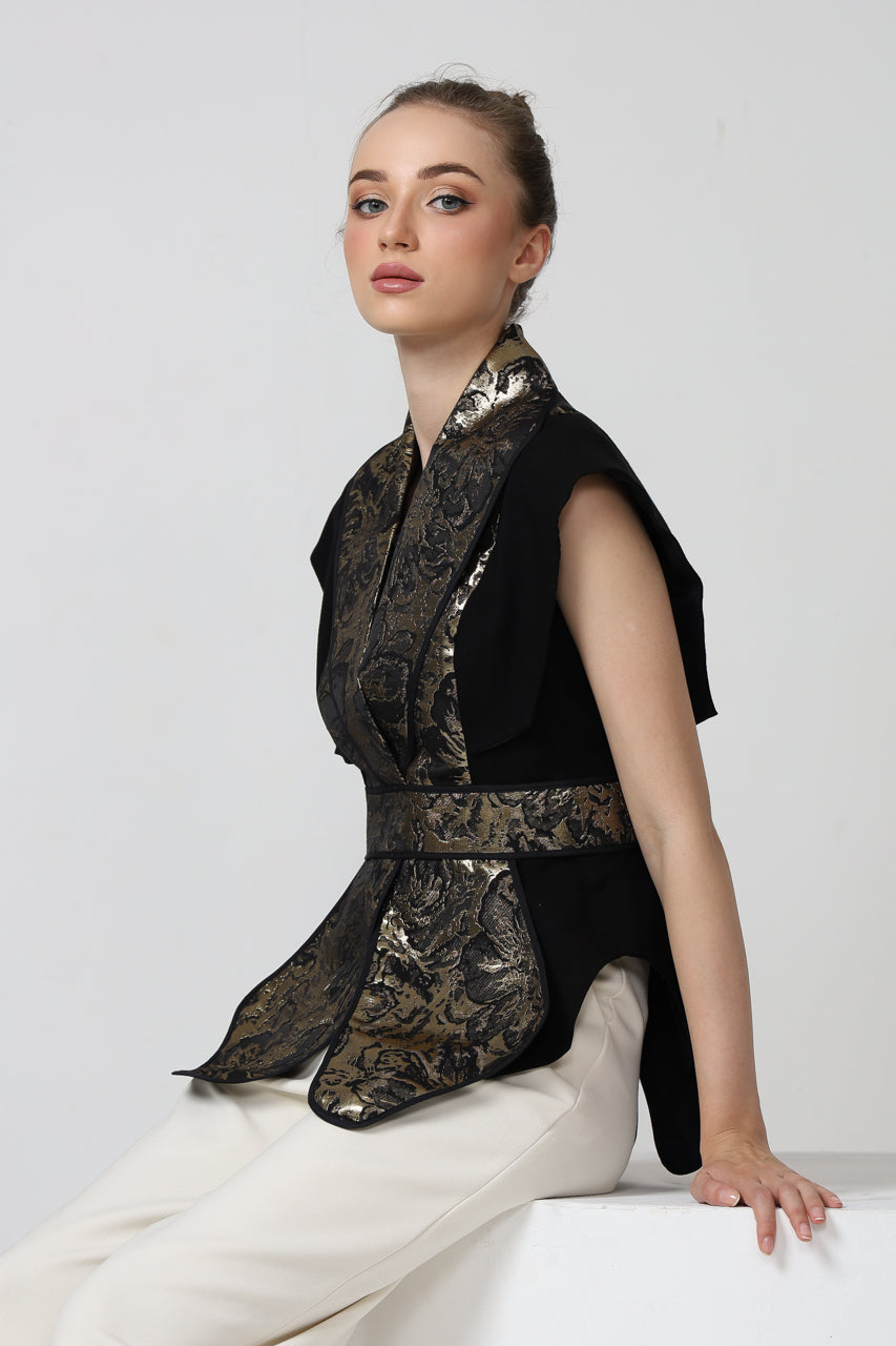 Bloom et Champs Blazer Kipas Gold