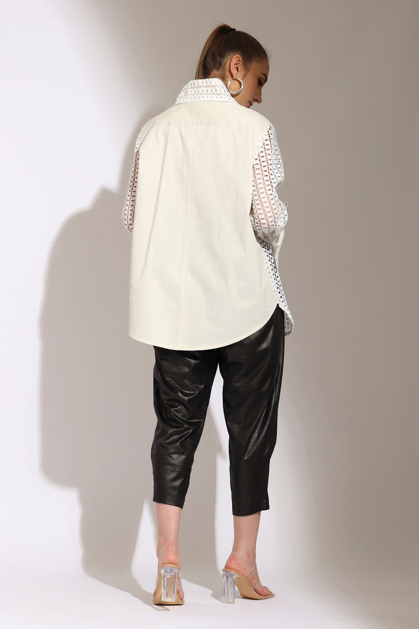 Bloom et Champs Kemeja Brukat Kotak