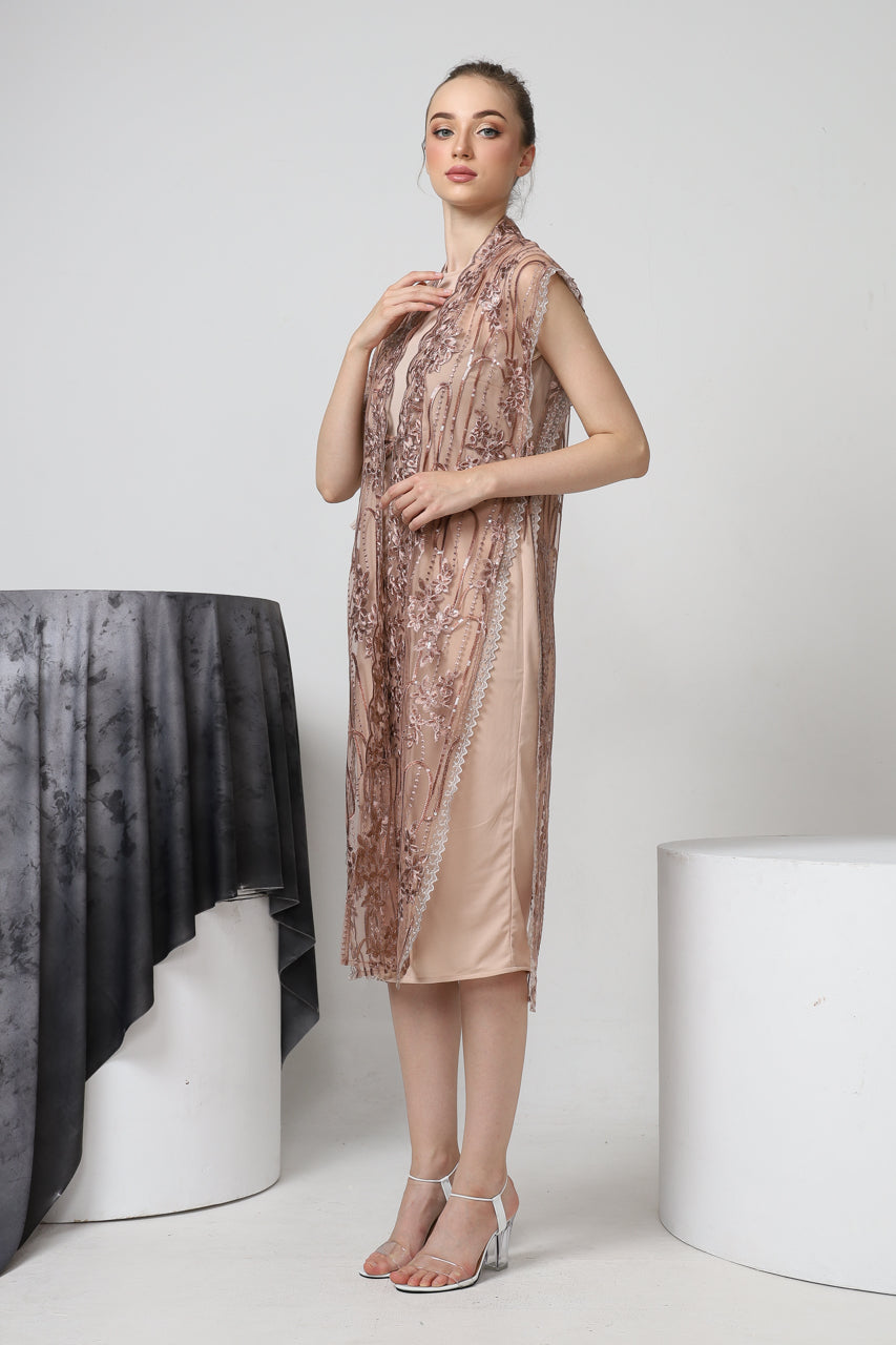 Bloom et Champs Dress Bombay Sequinned