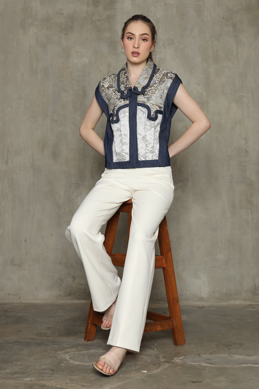 Bloom et Champs Kemeja Jacket Jacquard