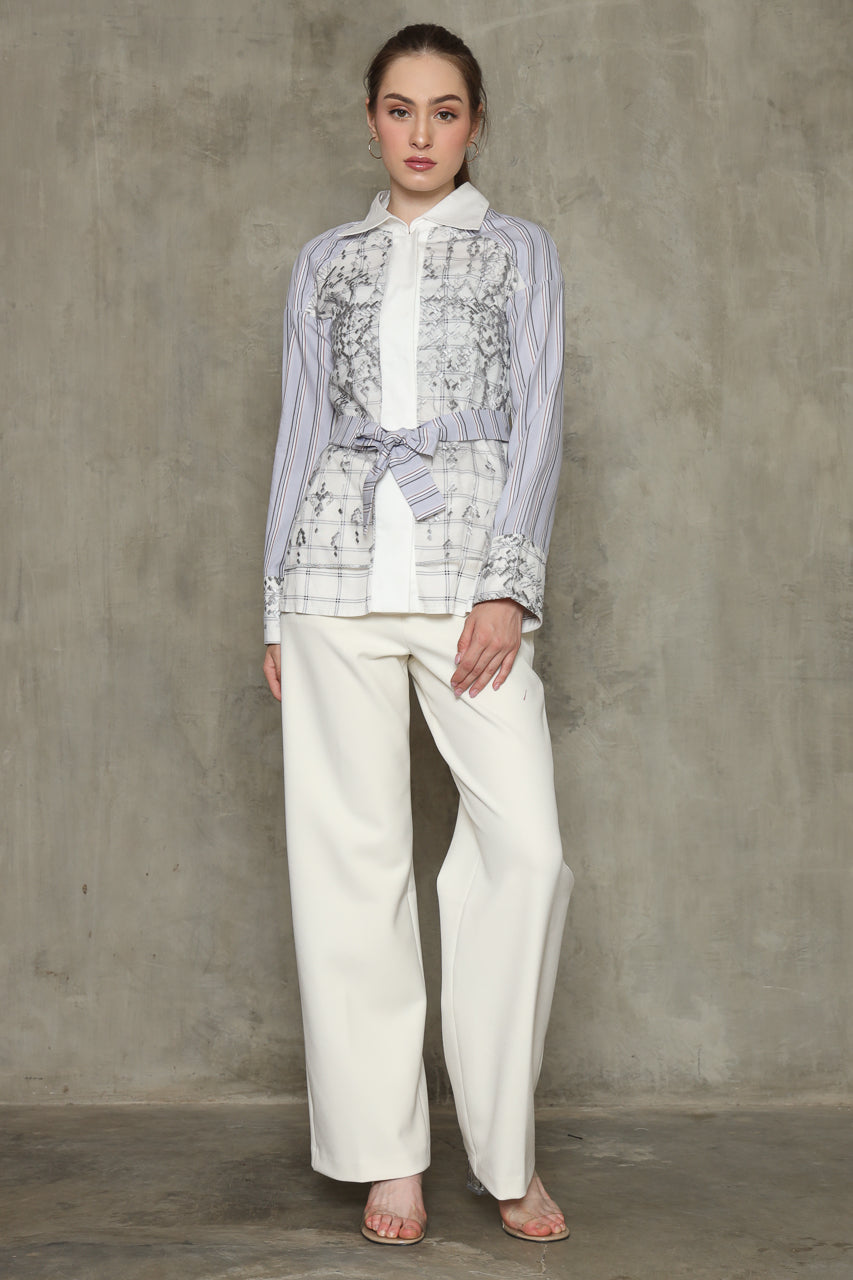 Bloom et Champs Kemeja Tile Abu