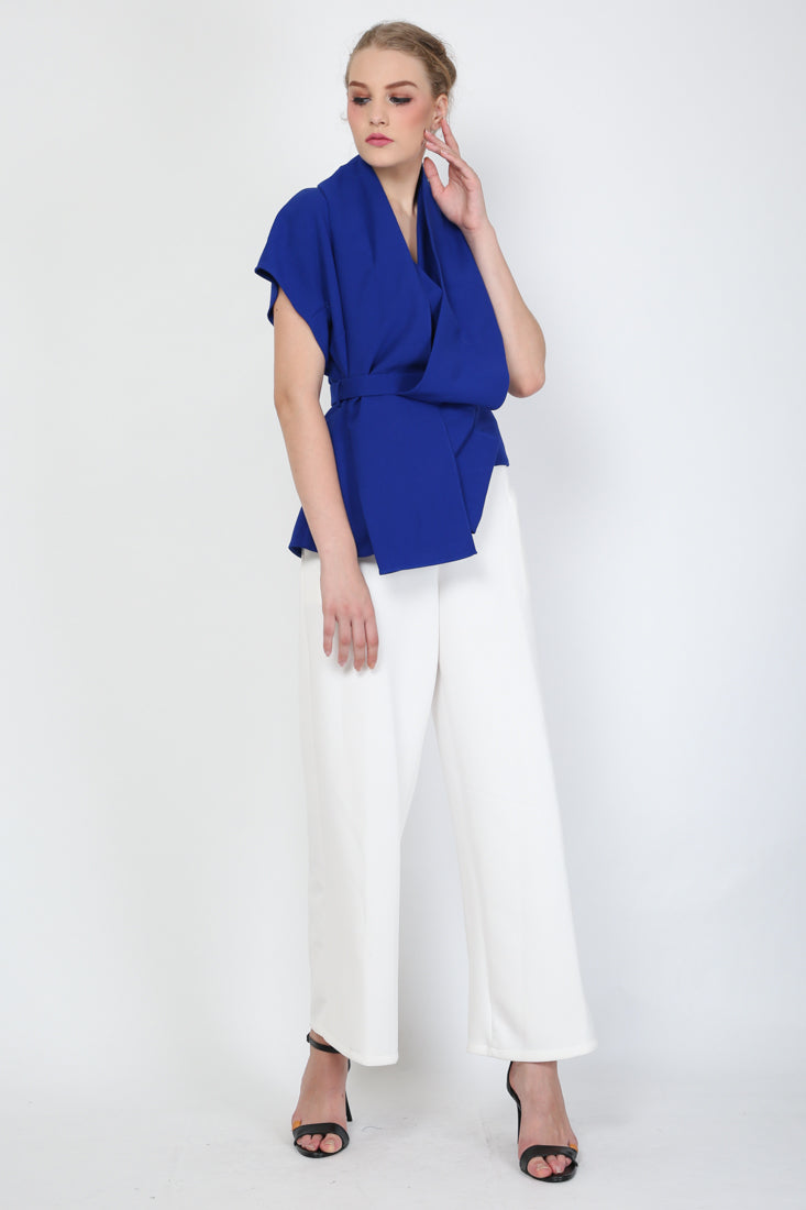 Top Scarf Biru