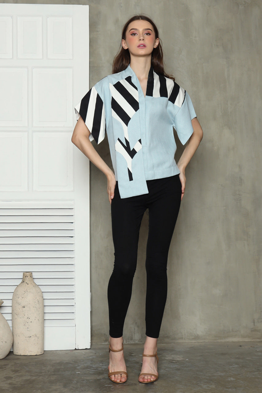 Bloom et Champs Tulip Zebra Top