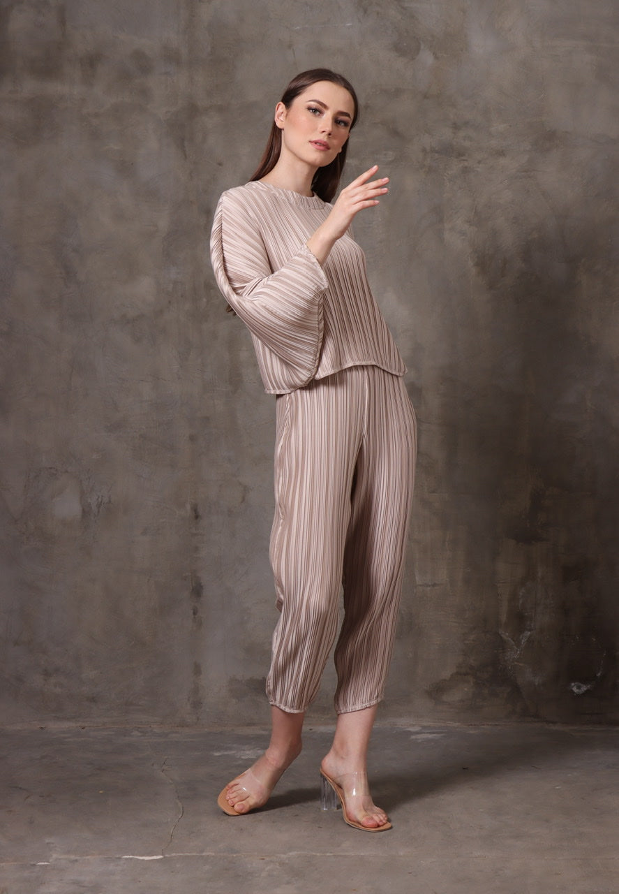 Bloom Lazy Pleats Pants