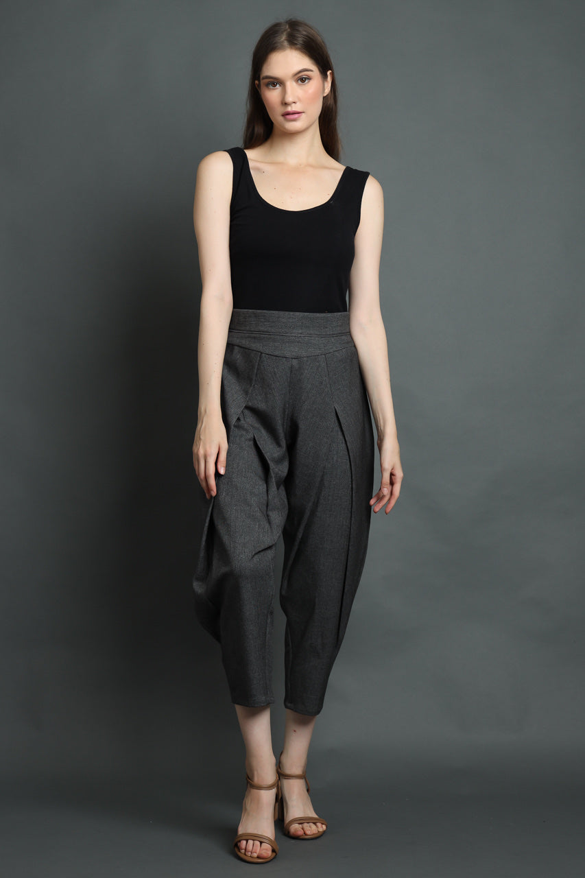 Celana Tulip in Dark Grey