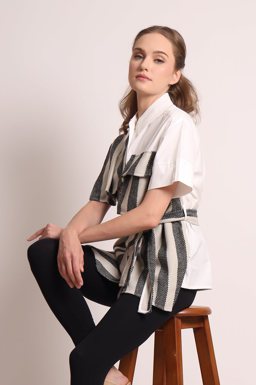 Bloom et Champs Kemeja Zebra Tweed