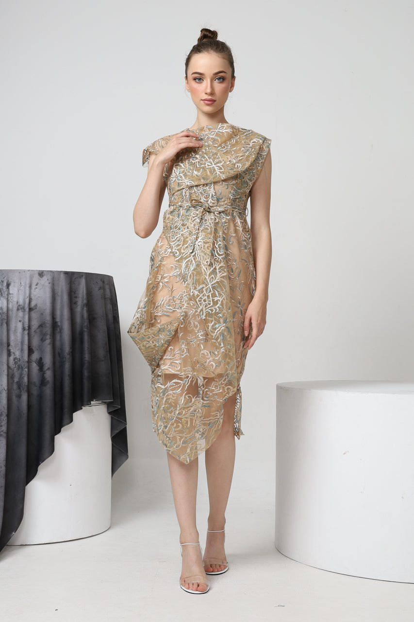 Bloom et Champs Dress Sumba Two Tone