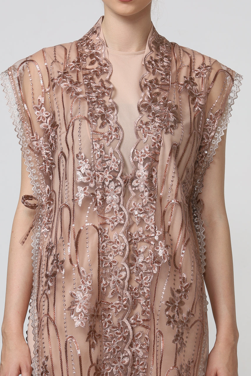 Bloom et Champs Dress Bombay Sequinned